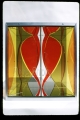 PP68, side view2, 10.5x11.5 inches, plexiglass, mirror, aluminum, 1989